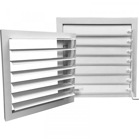 Наружная накладная регулируемая решетка ВРН-НР
